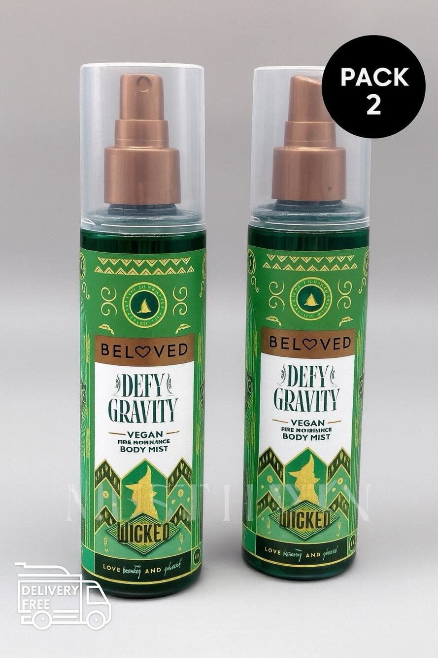 Wicked Defy Gravity - Beloved - Pack 2 - Vegan Body Mist Limited Edition 8 OZ
